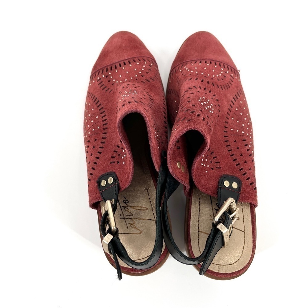 Anthropologie Latigo Muren Suede Mule booties - Picture 9 of 11